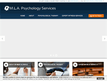 Tablet Screenshot of mlapsychologyservices.co.uk